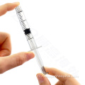 Médical de seringue jetable de 5 ml injectable avec aiguille